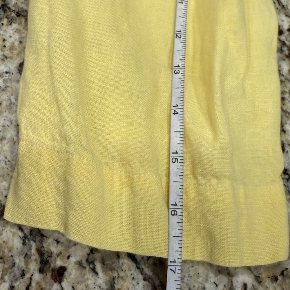 In The Wash yellow tunic top SZ M - Picture 7 of 11